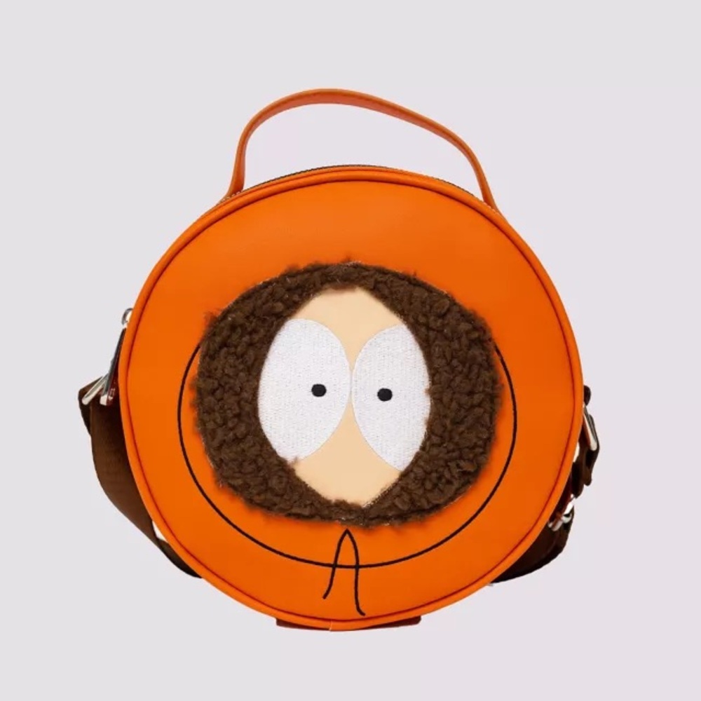Loungefly Orange and Brown Crossbody Bag